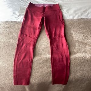 Outdoor Voices Cranberry Core Tech Sweat Leggings - M